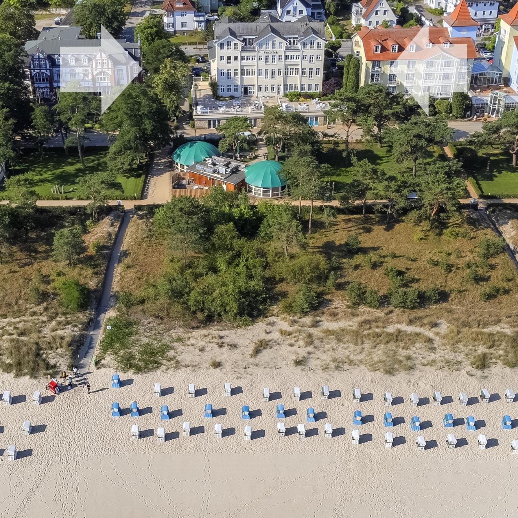 Haus Seeblick Hotel Garni & Ferienwohnungen Zinnowitz Exteriér fotografie